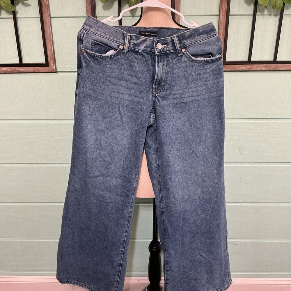 Sincerely Jules Straight-Leg Jeans | Medium Wash | Size 5